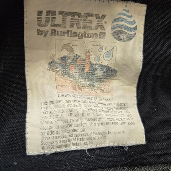 Vtg Polo Ralph Lauren Parka Size L Hi-Tech Jacket w/Ultrex Royal Blue *read* - Picture 8 of 16